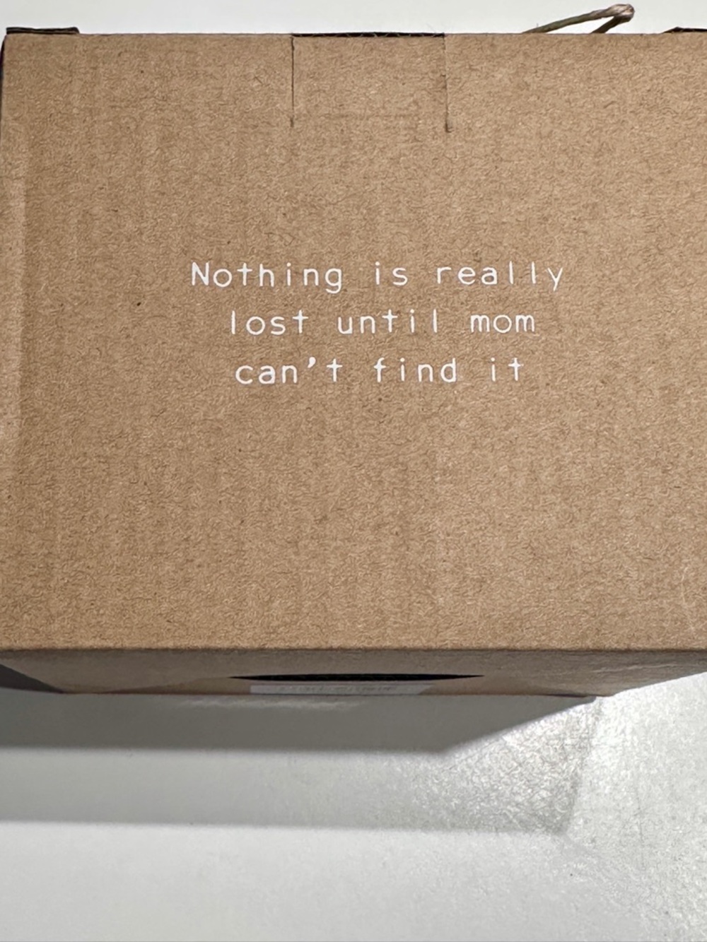 Mud Pie Collectible Mug - “Nothing is really lost until mom can’t find it” - Picture 3 of 3